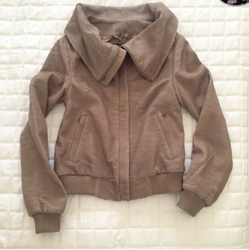 ALL SAINTS LEATHER JACKET NWOT
